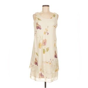 R&M Richards Delicate Pastel Floral layered dress